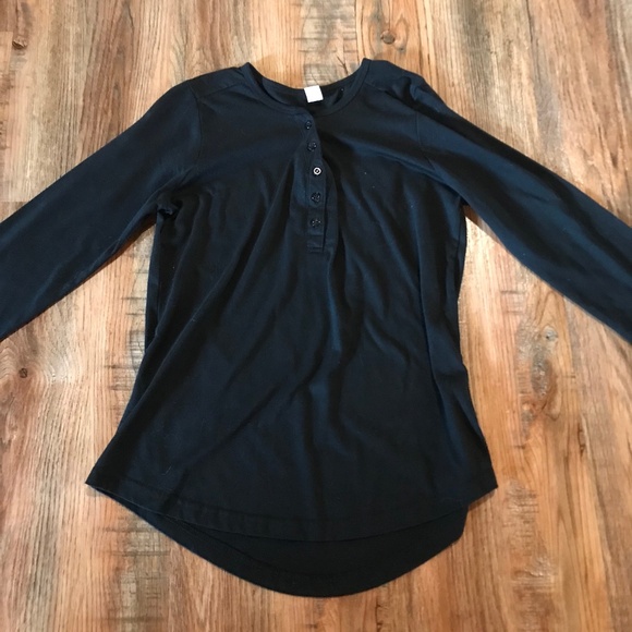 Black Long Sleeve Shirt Size Small - Picture 1 of 4